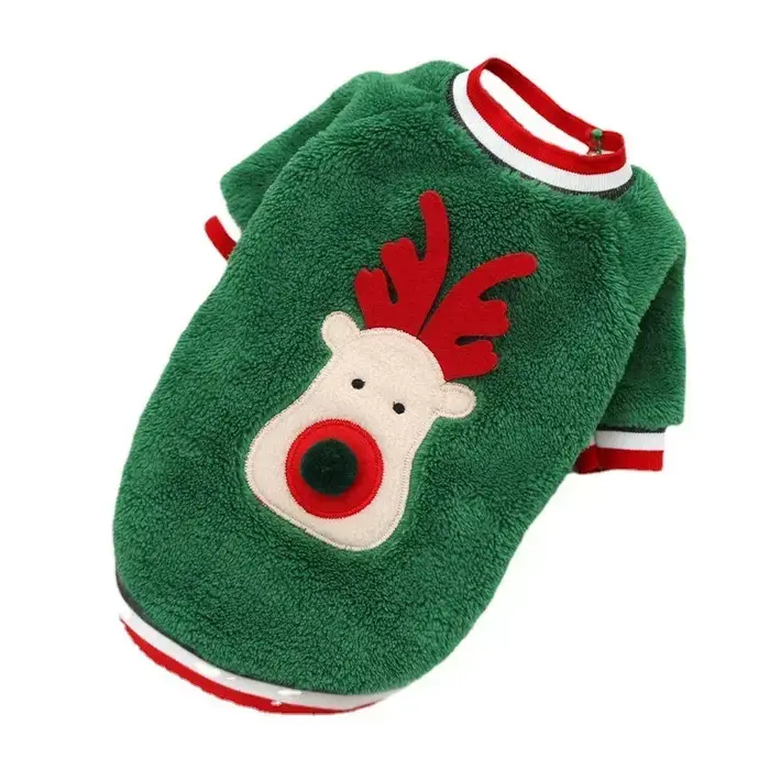 Vêtements de noël pour chiens, vêtements chauds d'hiver pour animaux de compagnie, pour petits et mo