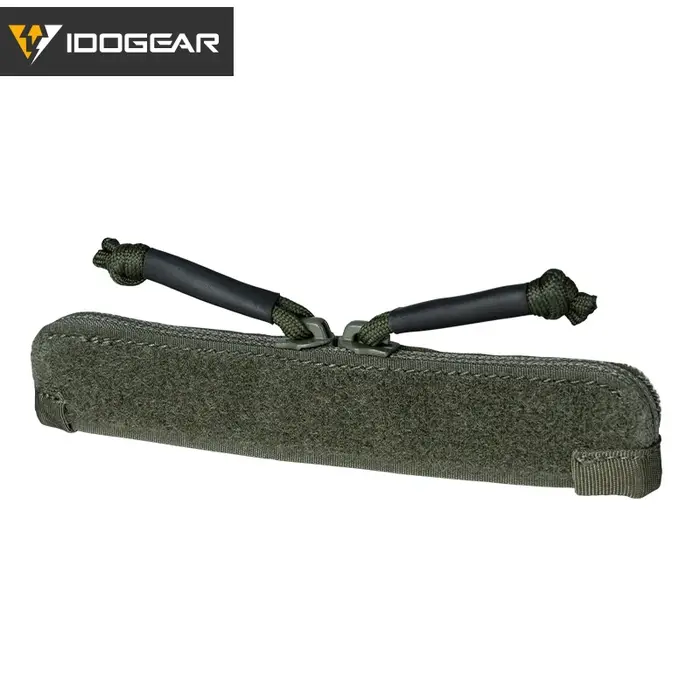 Poche de rangement à double fermeture éclair IDOGEAR pour gilet tactique JPC2.0 CPC AVS, modèle 3943