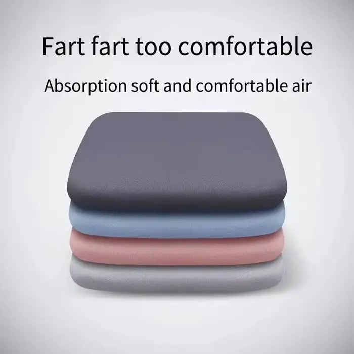 Coussin de siège ergonomique en coton à mémoire de forme pour étudiant, coussin pour hémorroïdes, ou