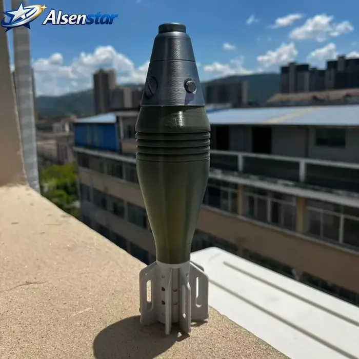 Modèle de mortier M2 de 60 mm pour décoration militaire non fonctionnelle dans les maisons/bureaux