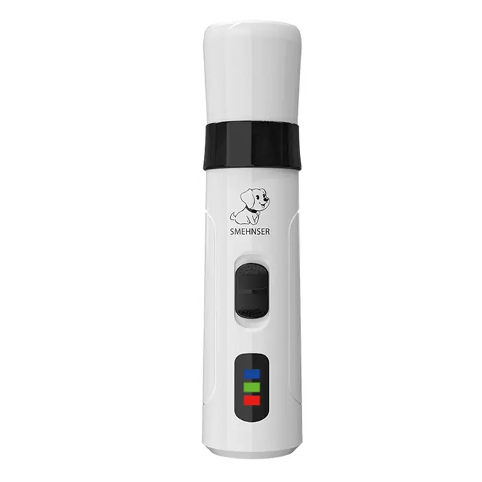 Lime à ongles pour chien rechargeable par USB, tondeuse vibrante sans fil pour animaux de compagnie,
