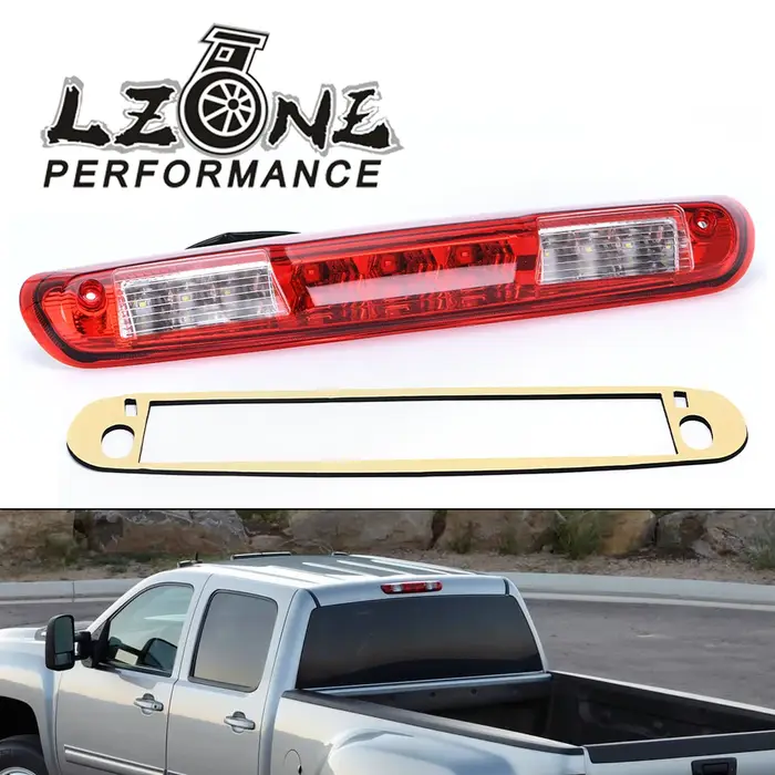 25890530 25834790   Troisième feu stop lampe de chargement adapté pour 07-14 GMC Sierra Chevy Silver