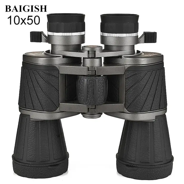 Jumelles militaires Baigish 10x50 vision nocturne LLL - Puissantes waterproof professionnelles chasse russe