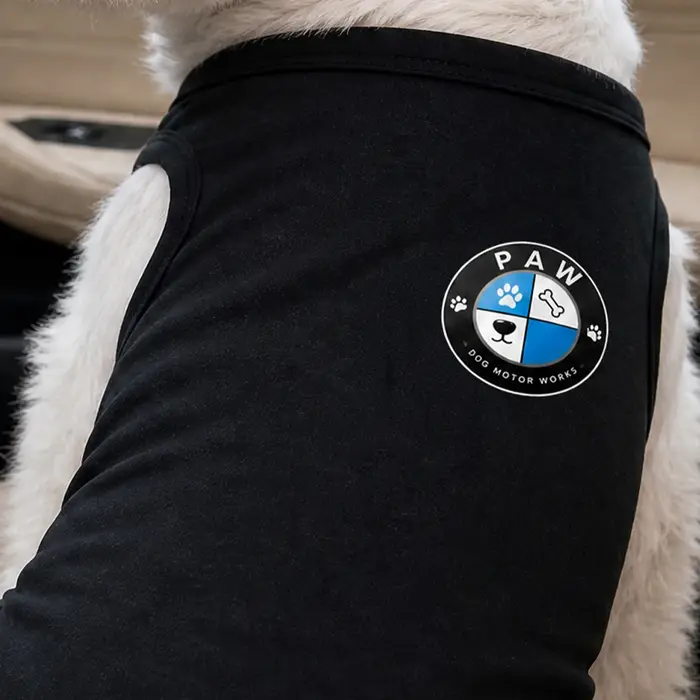 Vêtements pour chien V8 Barking Engine Printemps Été Automne Petites et moyennes tailles Yorkie Fren