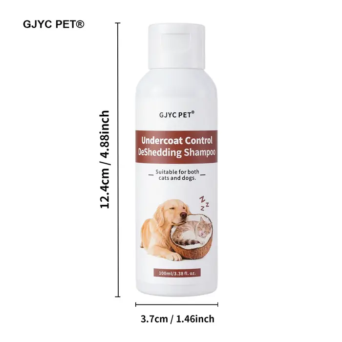 Shampoo anti-chute pour chiens et chats - Huile de noix de coco et d'argan, kératine, renforce le pe