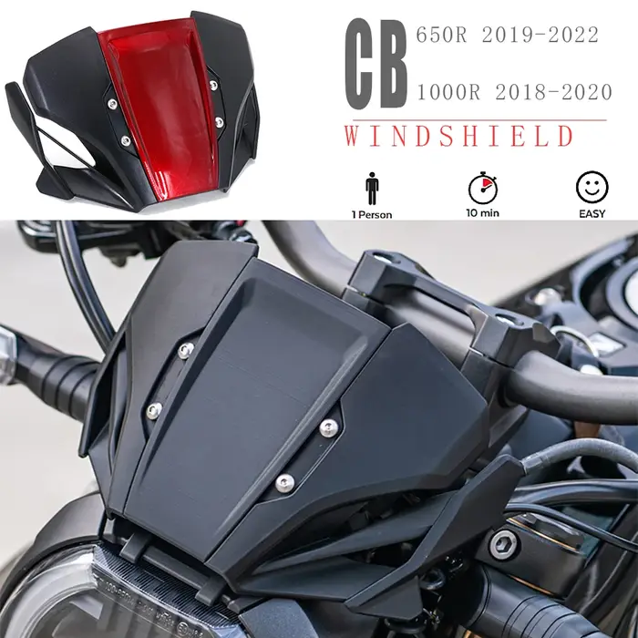 Pare-brise avant pour HONDA CB650R CB1000R CB 650R 1000R CB 650 1000 R, accessoires de moto, déflect
