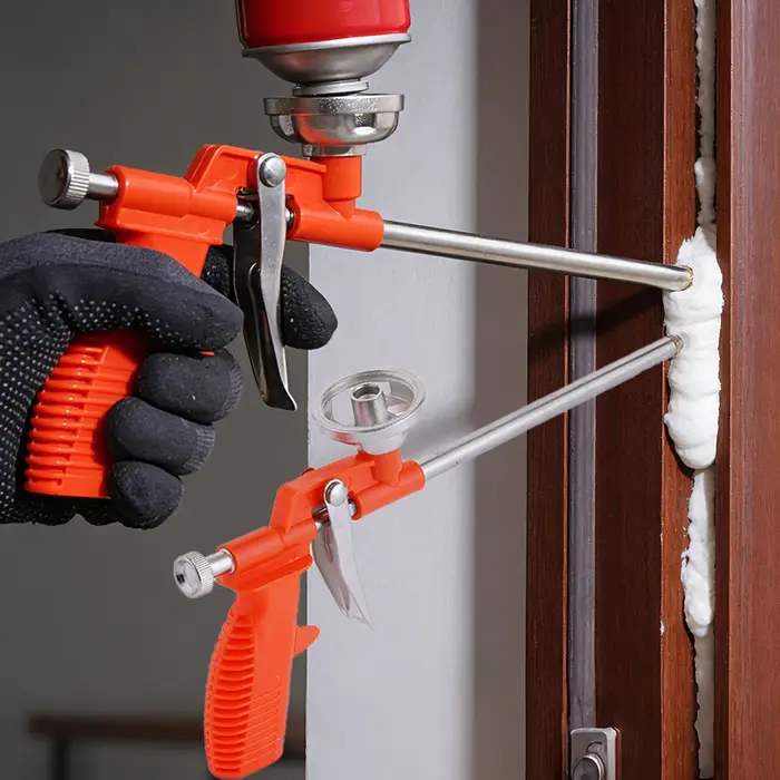 Pistolet de pulvérisation extensible en mousse