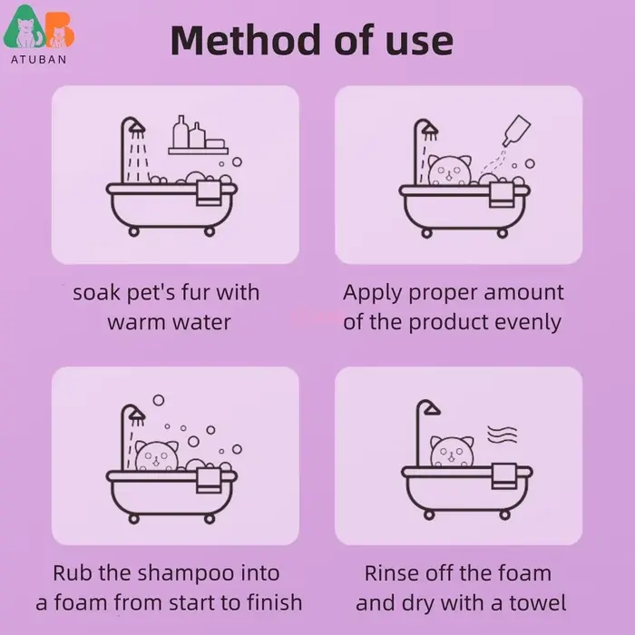 Shampooing et Après-Shampooing pour Chien Hypoallergénique