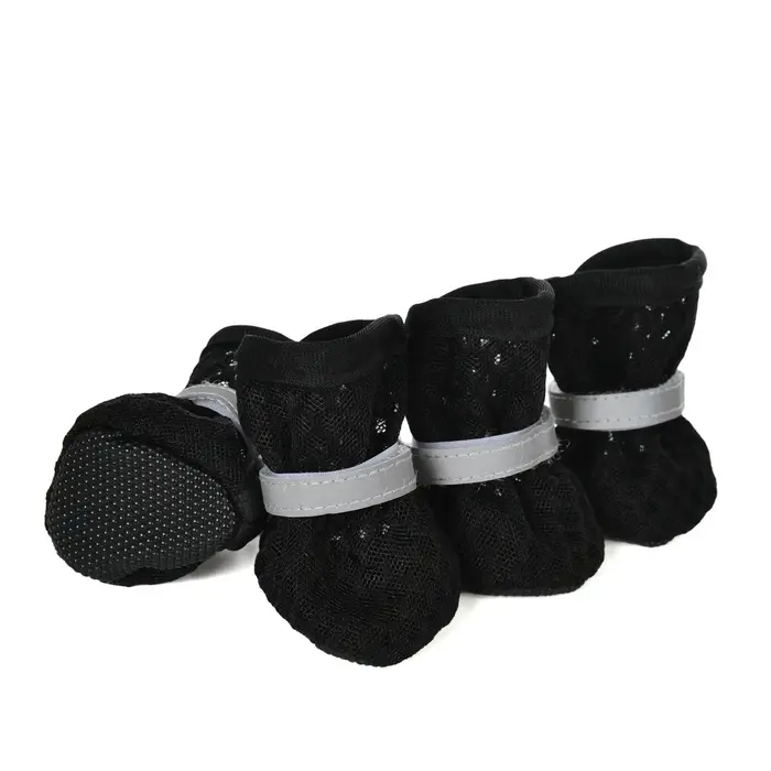 Chaussures d'été pour chiens, petits et moyens chiens, chats, randonnée en plein air, bottes réfléch