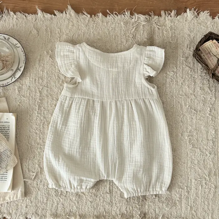 Nouvelle collection d'été : Vêtements pour bébés, barboteuse fine pour garçons et filles, combinaiso