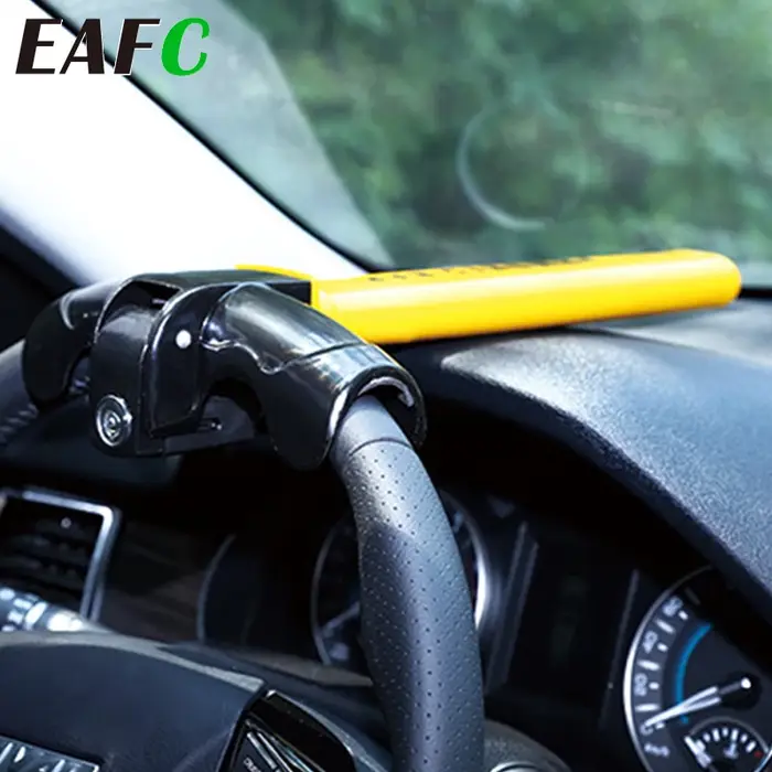 Serrure antivol universelle pour volant de voiture