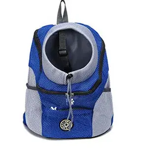 Sac à dos portable en maille à double ouverture pour chien, sac de voyage extérieur, sacs de transpo