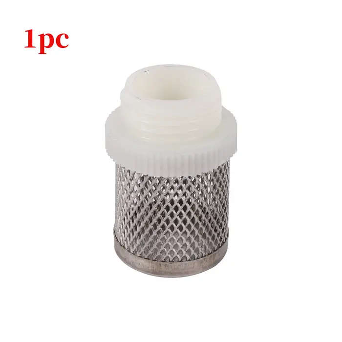 Filtre en acier inoxydable de haute qualité, connecteur de filetage mâle de 1/2 pouces, remplissage 