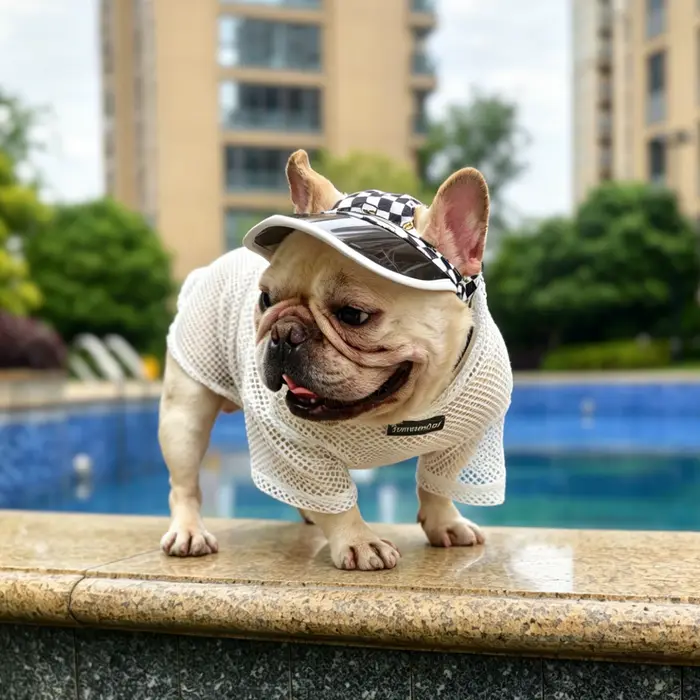 Chapeau de soleil pour chien