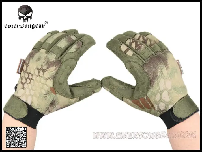 Gants tactiques légers pleine main Mandrake Emerald pour chasse et airsoft professionnel