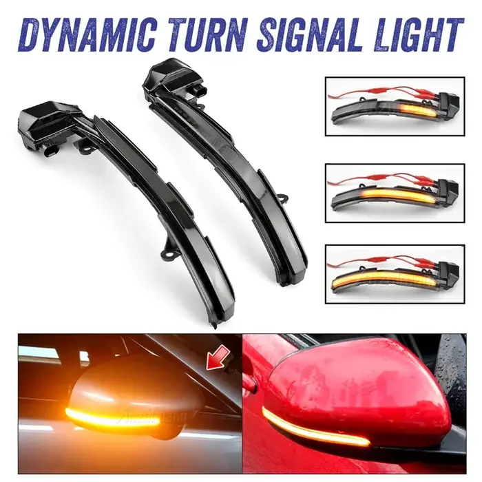 Clignotant dynamique pour Jaguar XE XF XJ F-TYPE XK XKR I-PACE X250 X260, clignotant de miroir