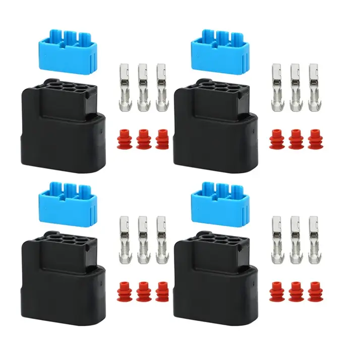 4x pour Honda série K K20 K24 3 broches bobine d'allumage Pack connecteur prise boîtier Terminal Cli