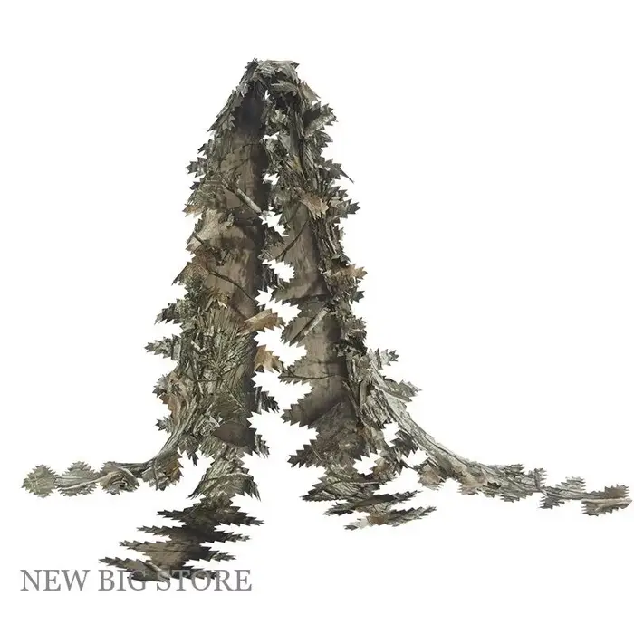 Feuilles découpées laser camouflage 3D - Kit feuilles lâches pour ghillie suit chasse bricolage