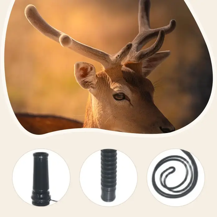 Sifflet appel cerf réglable - équipement de chasse réaliste pour observation et sécurité faune - matériel extérieur professionnel