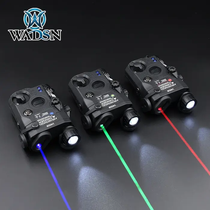WADSN PEQ 15 PEQ-15 point rouge vert bleu pointeur Laser vue pour Rail Picatinny 20mm AR15 Airsoft a