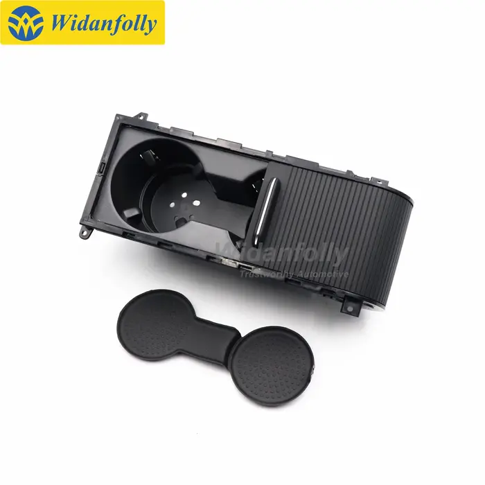 Widanfolly porte-gobelet Console porte-gobelet avec couvercle coulissant pour Golf 7 MK7 2013 2014 2