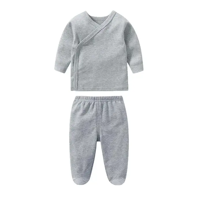 Ensemble T-shirt à Manches sulfet Pantalon en Coton pour Bébé Garçon et Fille, Vêtements à lèvent Ou