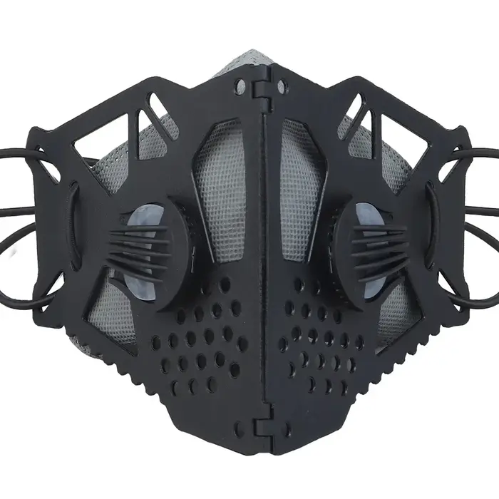 Masque tactique mi-visage avec filtre remplaçable - Pour paintball, airsoft et chasse