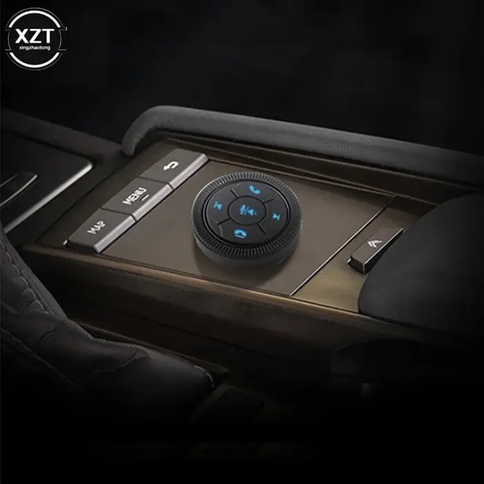 Bouton de télécommande sans fil pour voiture, 7 touches, volant, universel, musique, Android, DVD, n