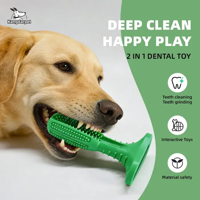 Jouets pour chiens de grande taille, brosses à dents, jouets couineurs pour chiots et petits chiens,