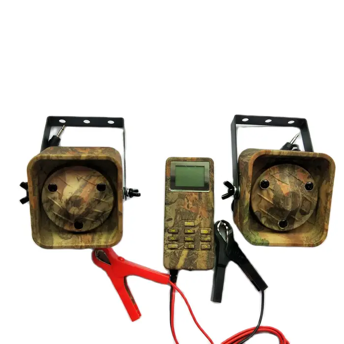 Lecteur MP3 chasse multi-sons canards leurre extérieur portable rechargeable longue autonomie
