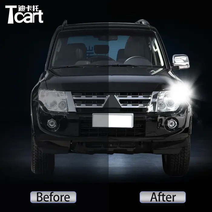 Clignotant LED pour Mitsubishi Pajero Montero Shogun V80/ NS, accessoires de voiture, feux diurnes D