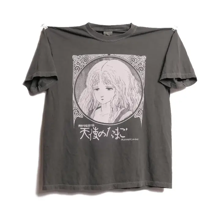 T-shirt rétro pour hommes, film d'animation Angel Egg, nouveau T-shirt unisexe d'été