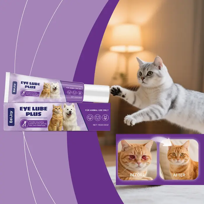 Crème nettoyante pour les yeux des animaux de compagnie, absorption rapide, douce, longue durée, nou