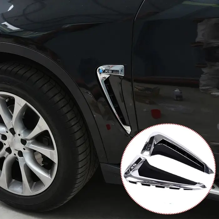 9 Styles d'autocollant de ventilation latérale de voiture, autocollant d'admission de flux d'air de 