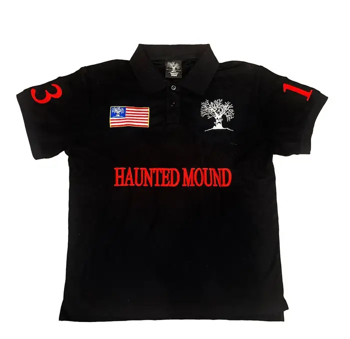 Polo à manches courtes pour hommes, style rétro américain, Hip Hop, Y2k, décontracté, brodé, haut en