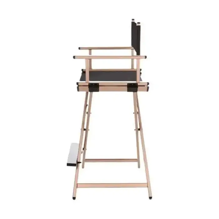 Cadre en aluminium maquilleur directeur chaise pliable mobilier d'extérieur léger Portable pliant di