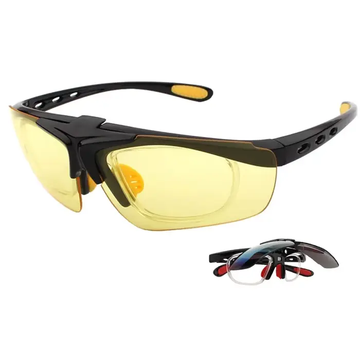 Lunettes de vision nocturne paintball airsoft chasse flip-up protection complète outdoor CS
