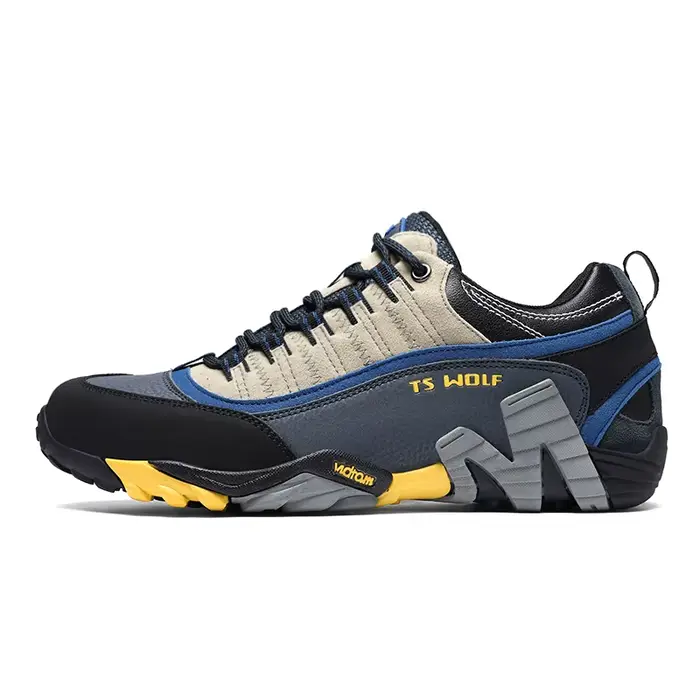 Chaussures de Trekking pour amoureux de l'extérieur, imperméables, bottes de montagne en cuir vérita