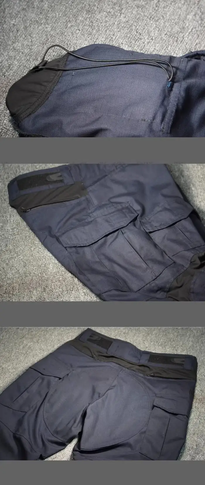 Pantalon cargo tactique GEN3 bleu foncé pour chasse et SWAT - Ripstop professionnel pour missions outdoor