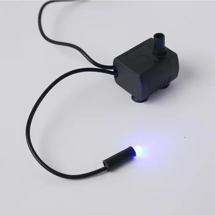 Pompe à eau à éclairage LED, fontaine d'eau pour chat, accessoires de moteur de remplacement pour bo