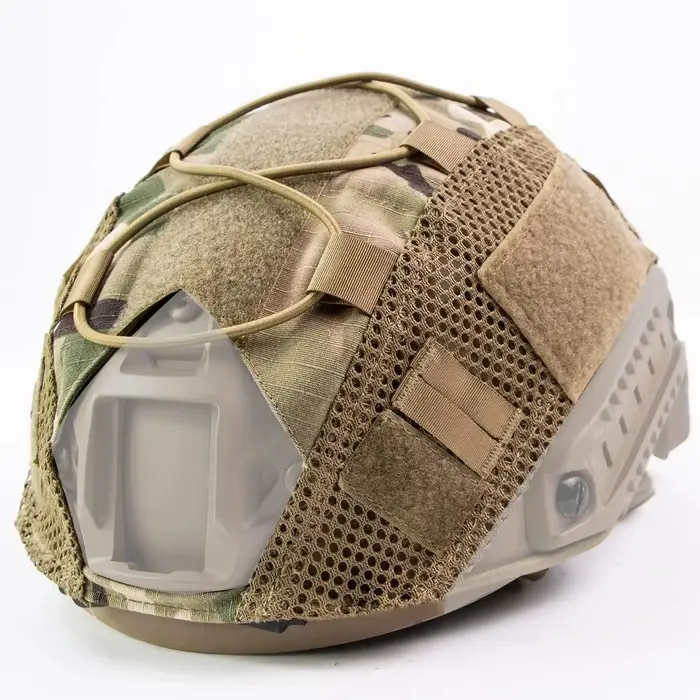 Housse de camouflage pour casque tactique airsoft - Protection multi-camo paintball et chasse