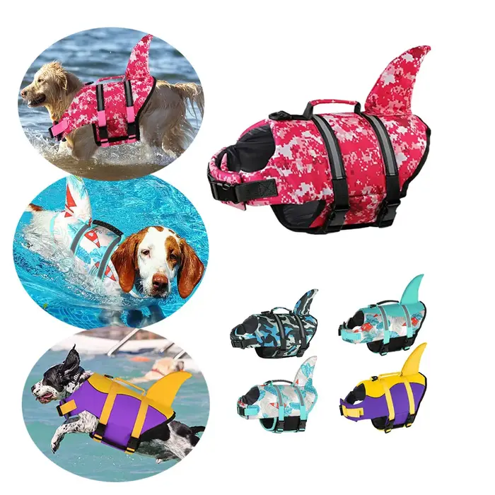 Gilet de sauvetage Ripstop Shlavabo pour animaux de compagnie