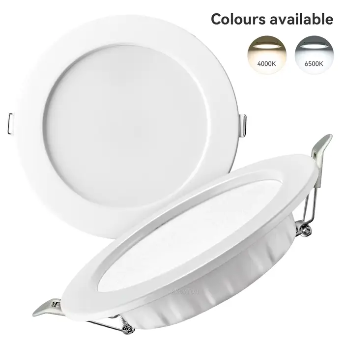LED Downlight AC 220V encastré LED plafonnier décoration ronde 5W 7W 9W 12W 20W LED Spot vers le bas