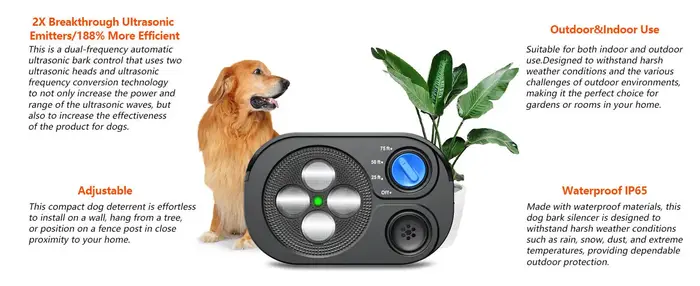 Nouveau dispositif d'arrêt d'aboiement ultrasonique
