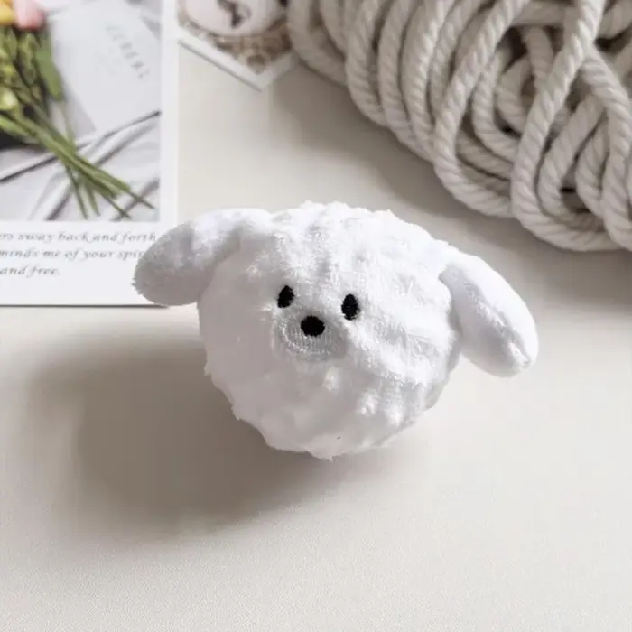 Jouet de boule de chiot grinçant – Mastication rebondissante à pointes pour le nettoyage des dents, 