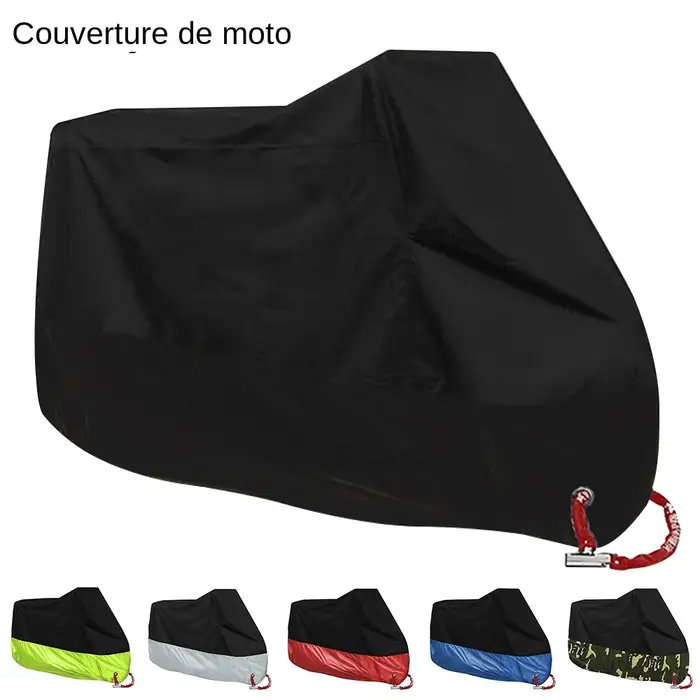 Housse de moto HEROBIKER imperméable et antipoussière, protection UV pour scooters et motos, hiver été, occasion spéciale pour motards