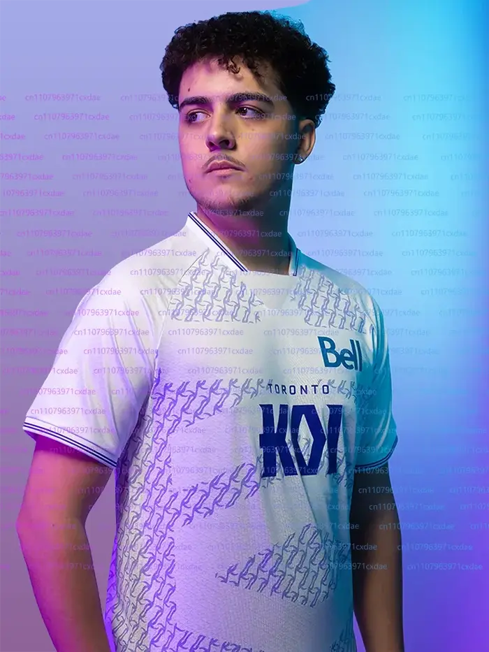 Toronto 2026 nouveau KOI Esports Club Jersey passionnés de jeux CSGO League of Legends uniforme vêtements hommes été t-shirt style décontracté