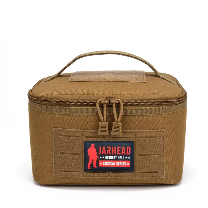 Sac de transport portable pour cartouches de fusil, boîte à munitions à compartiments intérieurs dét