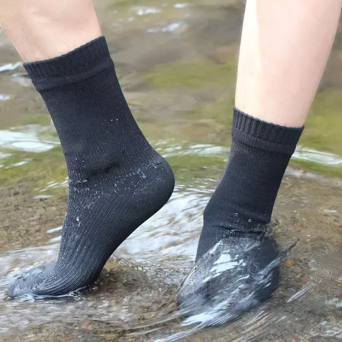 Chaussettes imperméables respirantes randonnée chasse hiver - Camping ski équitation neige étanches