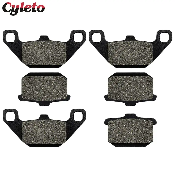Plaquettes de frein avant ou arrière de moto, pour Kawasaki GPZ250R EX250 GPZ550 ZX550 GPZ600R GPZ75